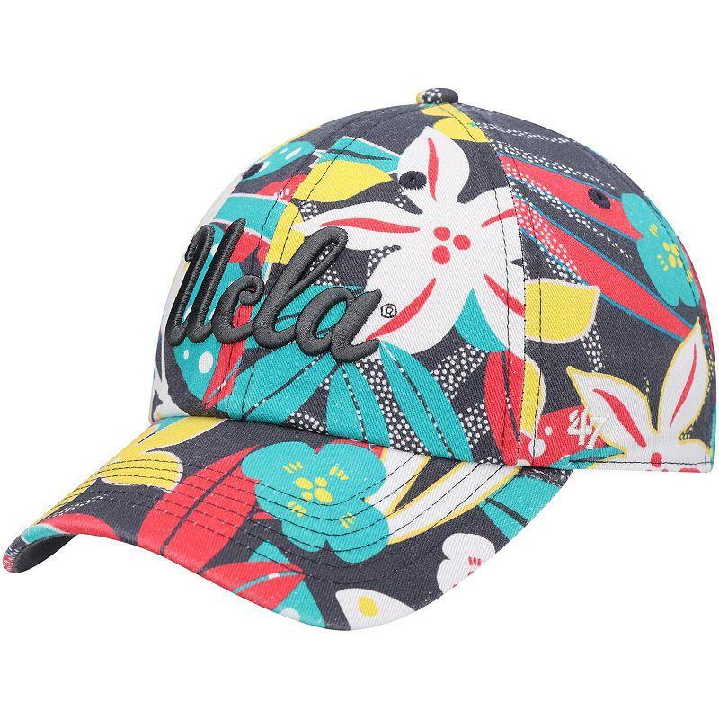 Womens 47 Charcoal UCLA Bruins Plumeria Clean Up Adjustable Hat Product Image