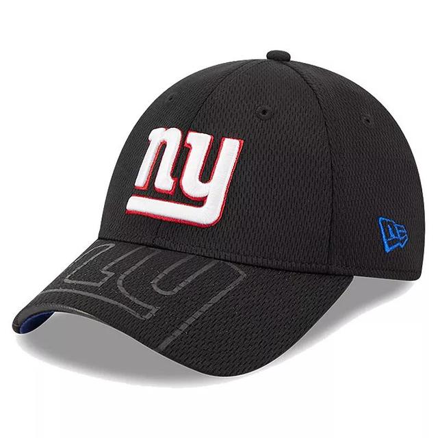 Mens New Era New York Giants Top Visor 9FORTY Adjustable Hat Product Image