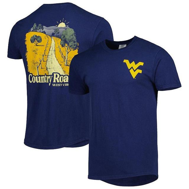 Mens West Virginia Mountaineers Hyperlocal T-Shirt Blue Product Image