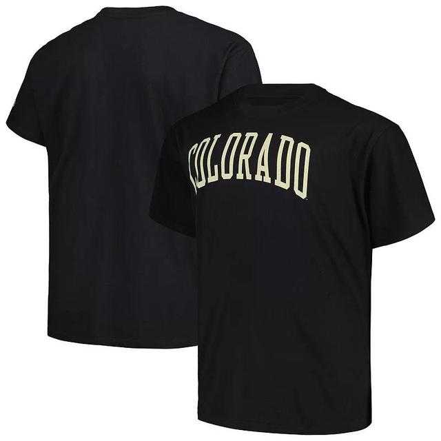 Mens Profile Colorado Buffaloes Big & Tall Wordmark T-Shirt Product Image