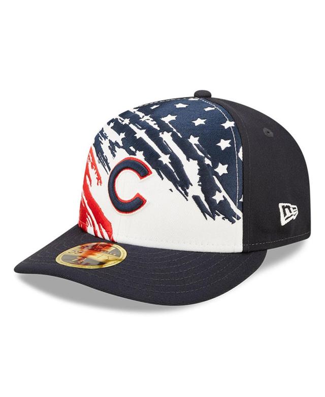 Mens New Era Navy Chicago Cubs 2022 4th of July Low Profile 59FIFTY Fitted Hat Product Image