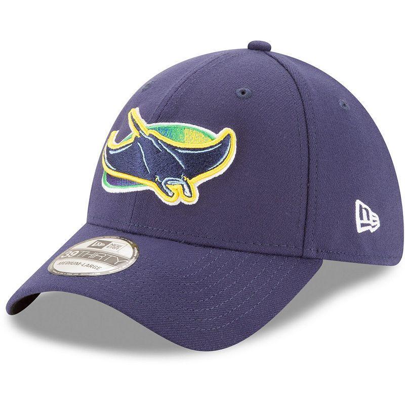 Mens New Era Tampa Bay Rays Alternate Team Classic 39THIRTY Flex Hat Blue Product Image