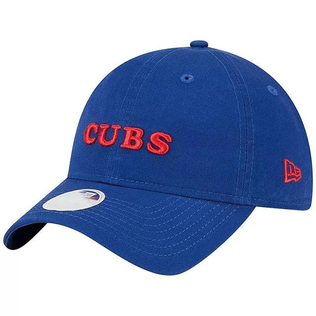 Womens New Era Royal Chicago Cubs Shoutout 9TWENTY Adjustable Hat Product Image