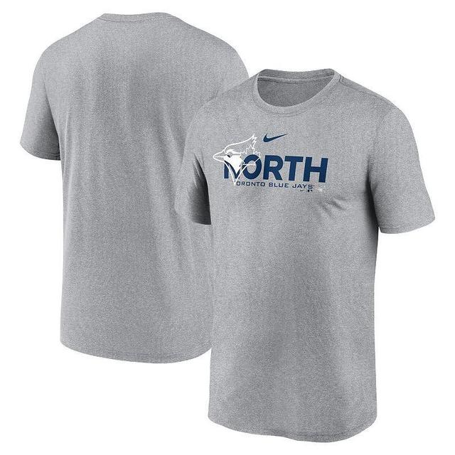 Mens Nike Heathered Charcoal Toronto Blue Jays Local Rep Legend Performance T-Shirt Product Image