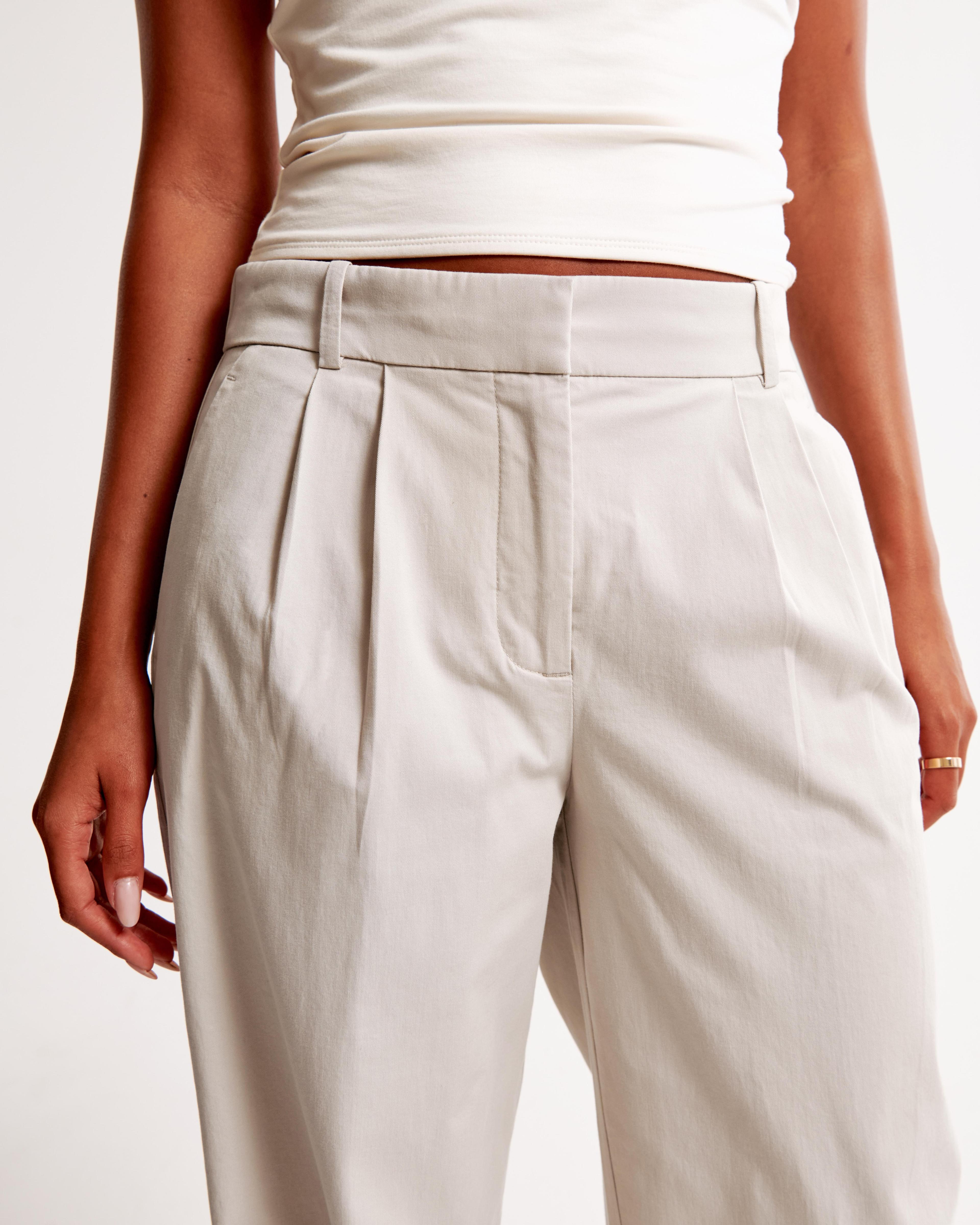 A&F Sloane Low Rise Tailored Twill Pant Product Image