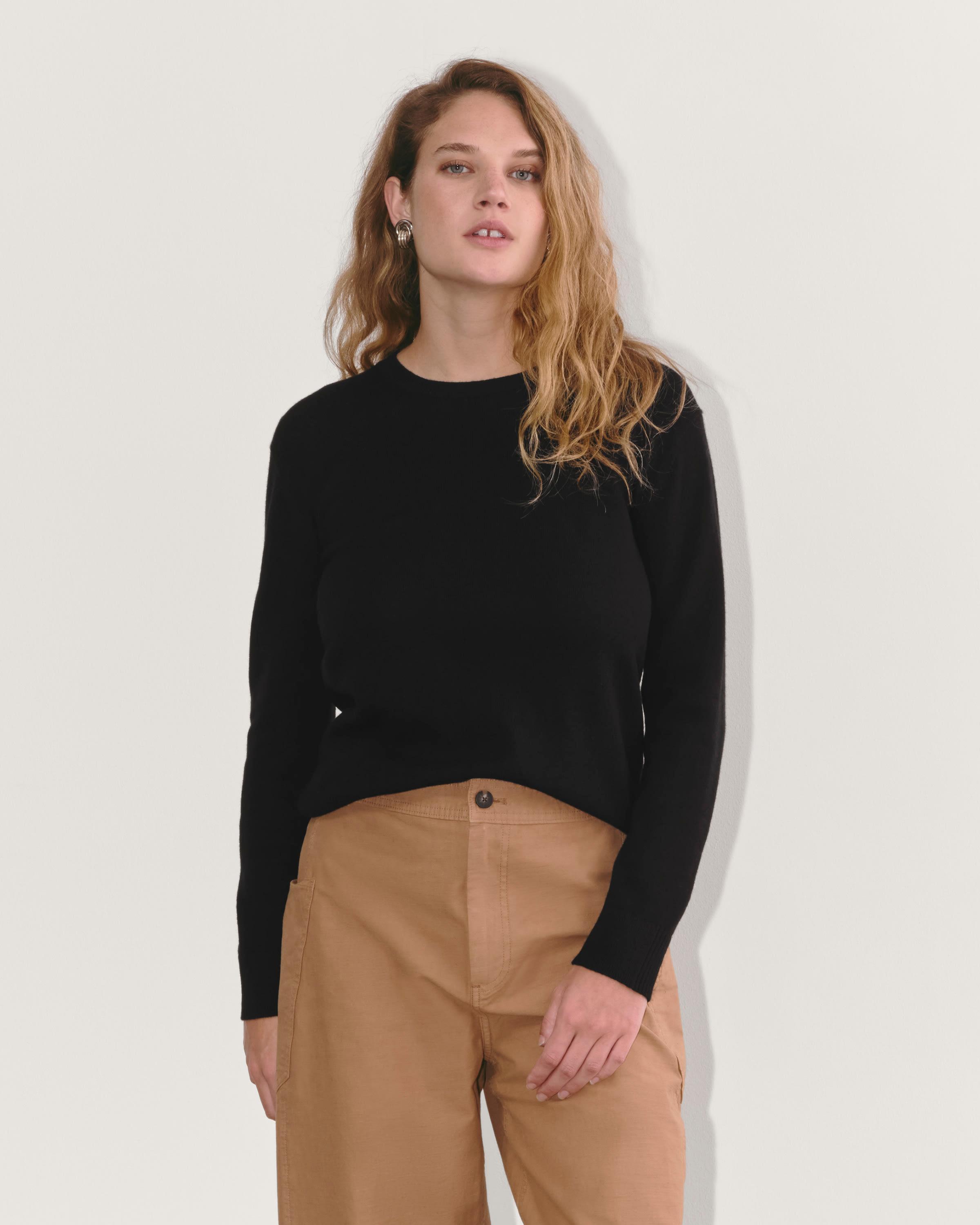 The Classic Crew in Cashmere Product Image