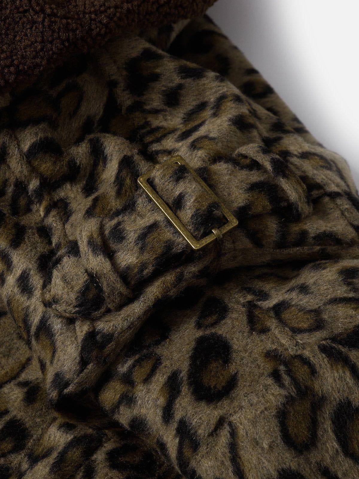 Aelfric Eden Leopard Print Multi Pocket Jacket Product Image