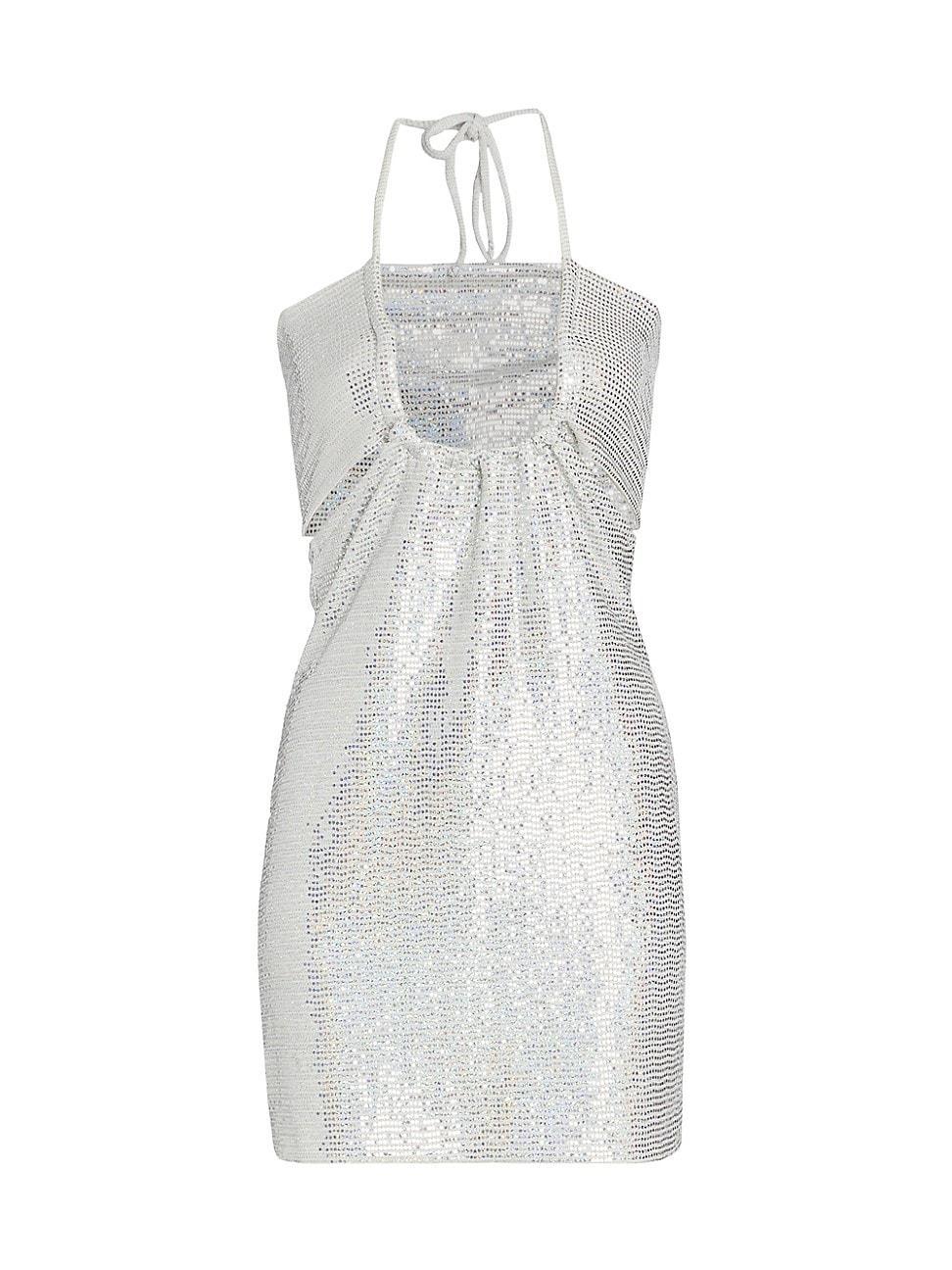 Womens Tal Sequined Minidress Product Image