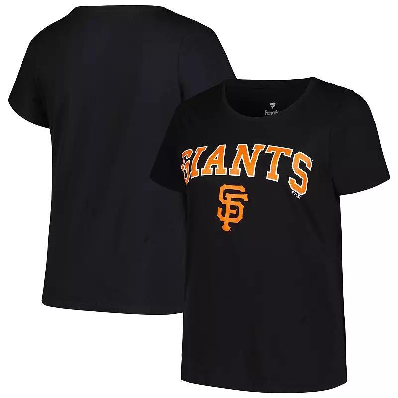 Womens Profile San Francisco Giants Plus Size Arch Logo T-Shirt Product Image