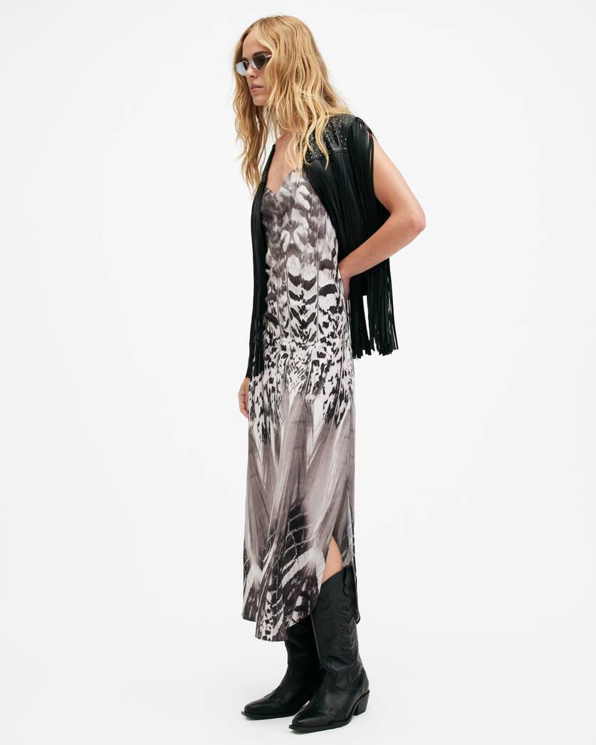 Hadley Sierra Print Midi Slip Dress Product Image