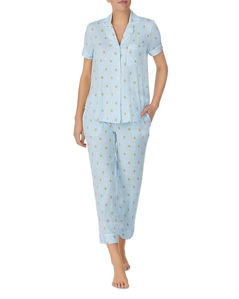 kate spade new york Printed Cropped Pajamas Set Product Image