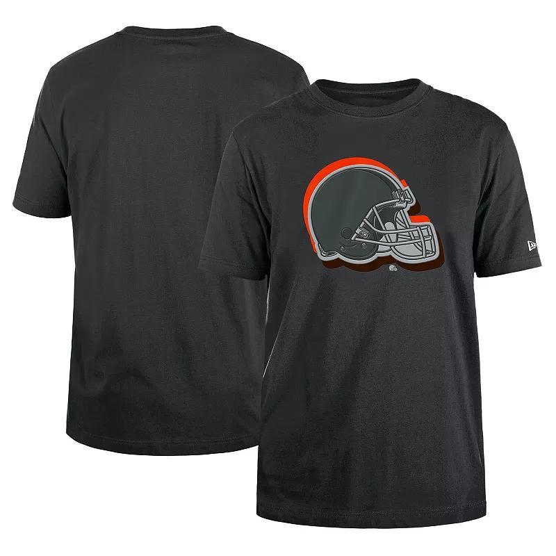 Mens New Era Charcoal Cleveland Browns 2024 NFL Draft T-Shirt Product Image