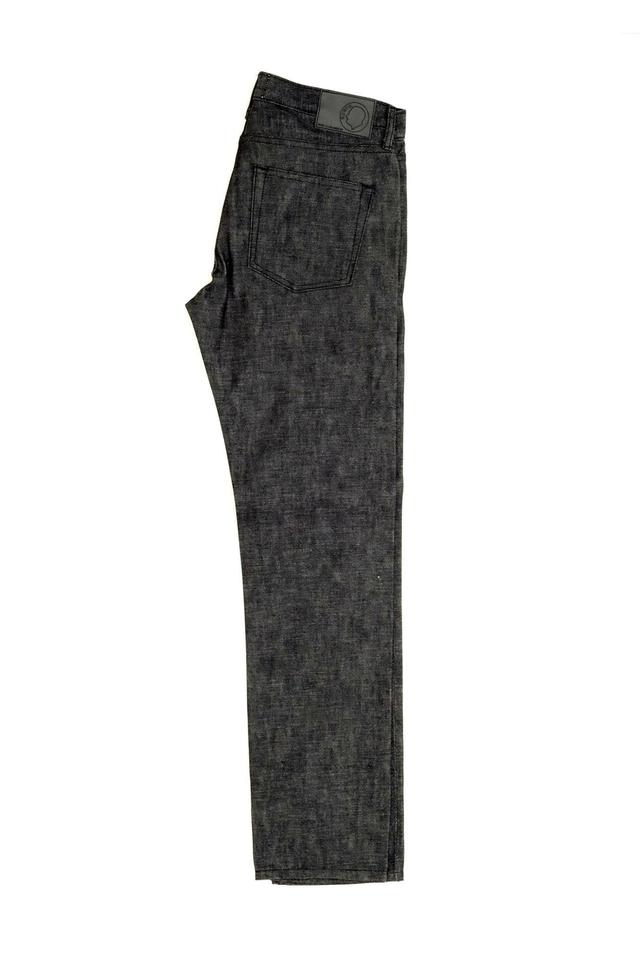 Japanese Black Raw | Slim Straight Selvedge Denim Product Image