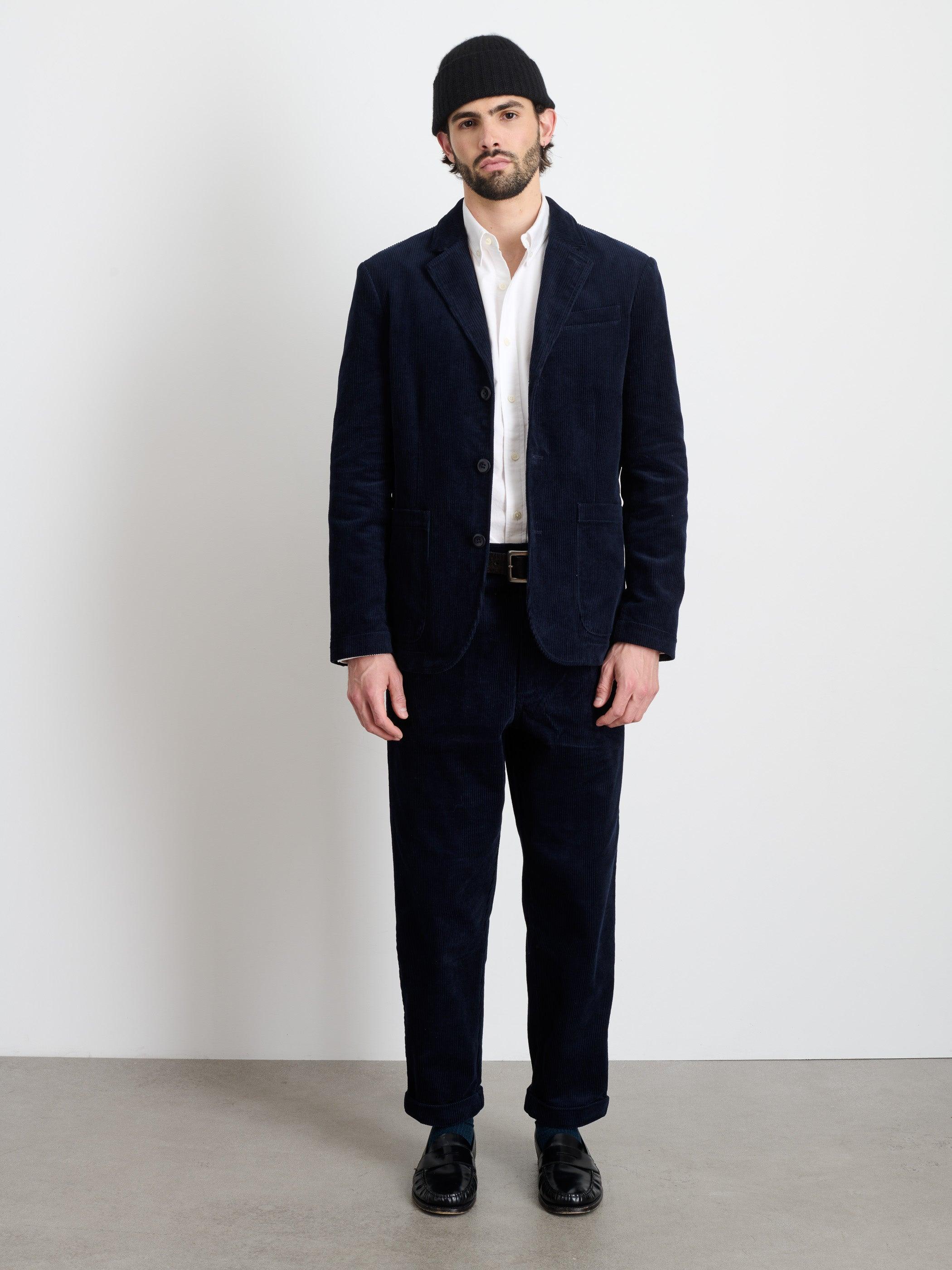 Mill Blazer In Corduroy Male Product Image