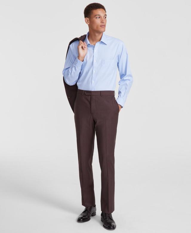 B by Brooks Brother Mens Classic-Fit Wool Blend Suit Pants Product Image