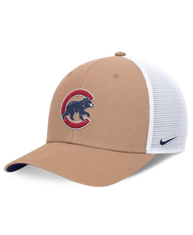 Chicago Cubs Hemp Rise Nike Mens MLB Trucker Adjustable Hat Product Image