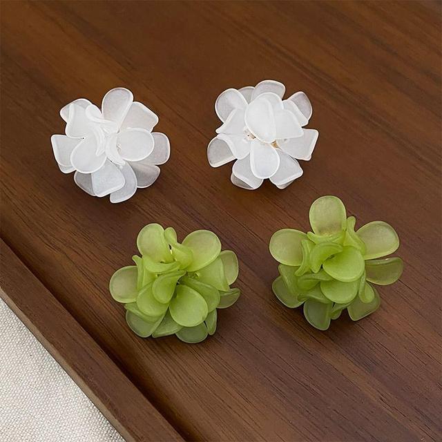 Floral Acrylic Stud Earring Product Image