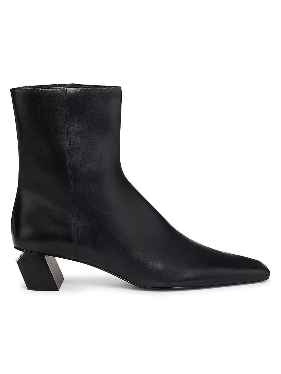 Womens Toni 45MM Leather Ankle Boots Product Image