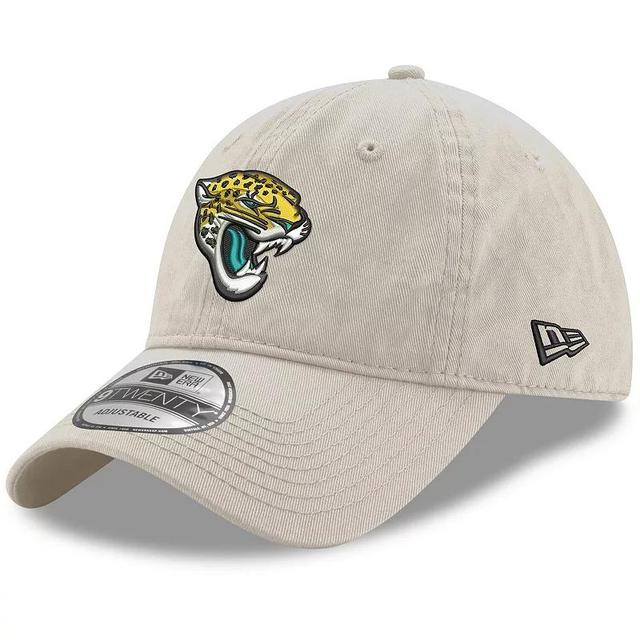 Mens New Era Khaki Jacksonville Jaguars Playmaker 9TWENTY Adjustable Hat Product Image