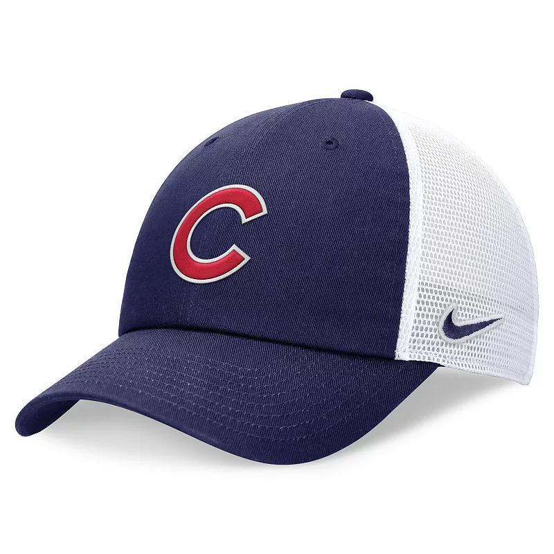 Mens Nike Royal Chicago Cubs Evergreen Club Trucker Adjustable Hat Product Image