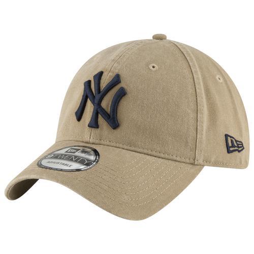 New Era Mens New Era Yankees Core Classic - Mens Beige/Navy Product Image