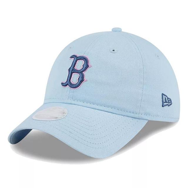 Womens New Era Boston Red Sox Multi Blue 9TWENTY Adjustable Hat Product Image