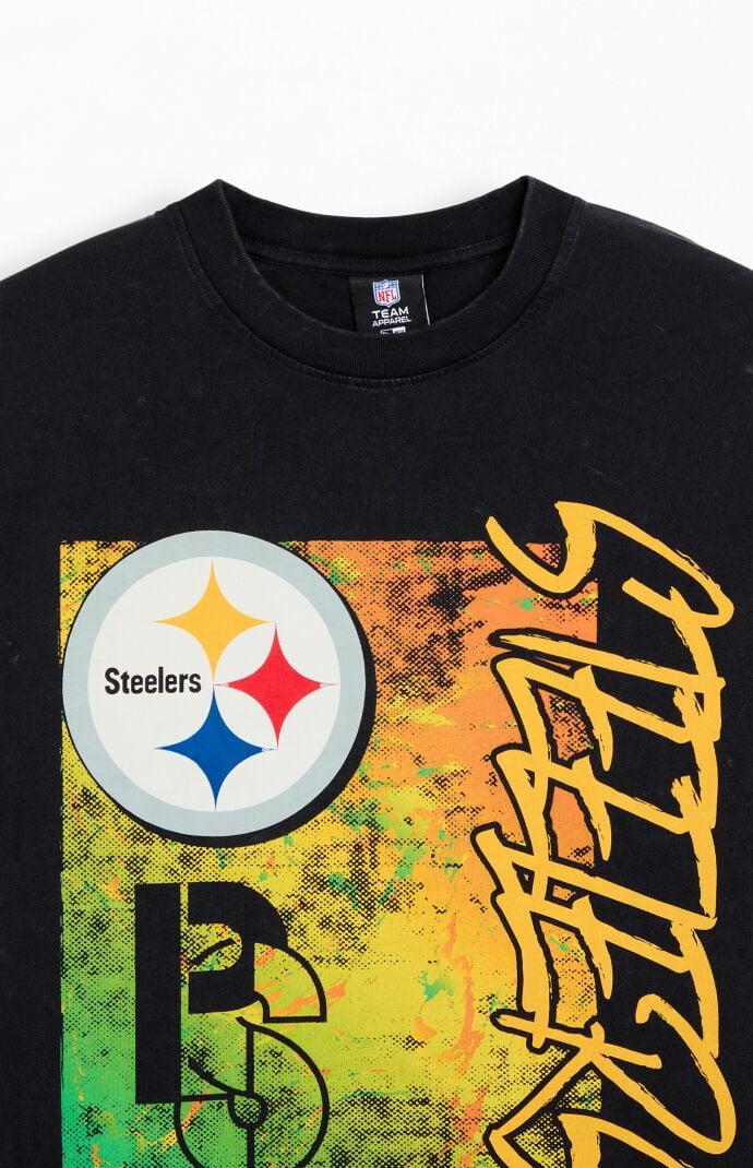 New Era Men's Pittsburgh Steelers Oversized T-Shirt Product Image