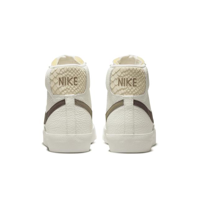 Nike Women's Blazer Mid '77 Shoes in White, Size: 5 | FD0805-100 Product Image