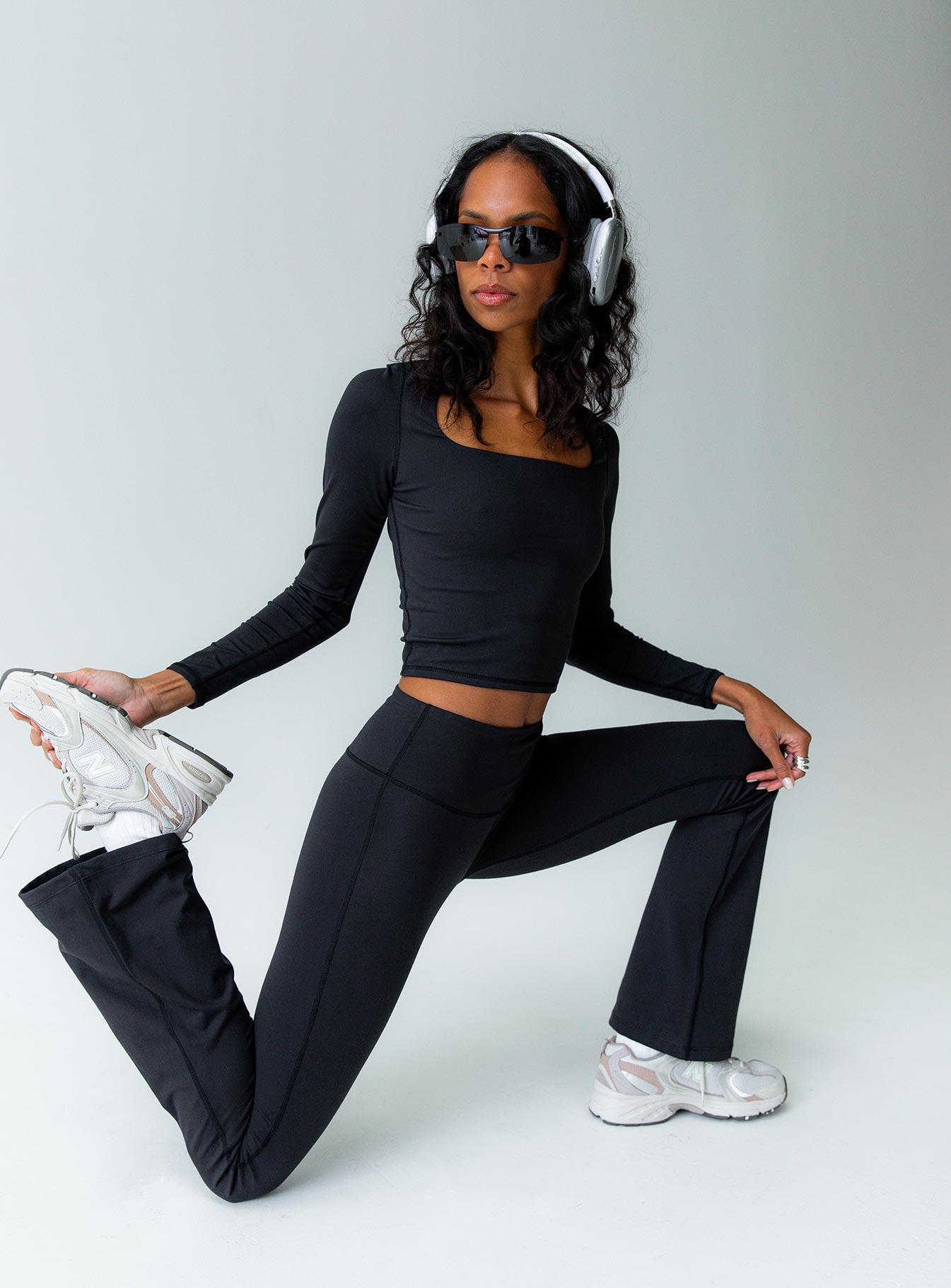 Integrity Activewear Yoga Pants Black Product Image