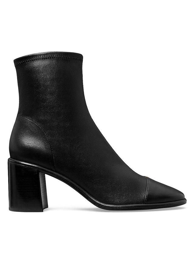 Womens Cap-Toe 70MM Leather Ankle Boots Product Image