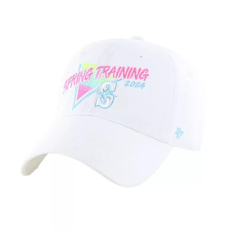 Mens 47 Seattle Mariners 2024 Spring Training Vapor Wave Clean Up Adjustable Hat Product Image