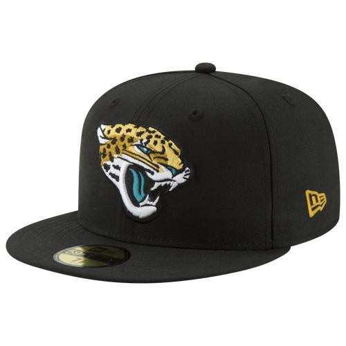 Mens New Era Jacksonville Jaguars Head Logo Omaha 59FIFTY Fitted Hat Product Image