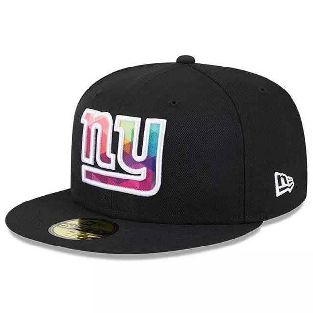 Mens New Era Black New York Giants 2023 NFL Crucial Catch 59FIFTY Fitted Hat Product Image