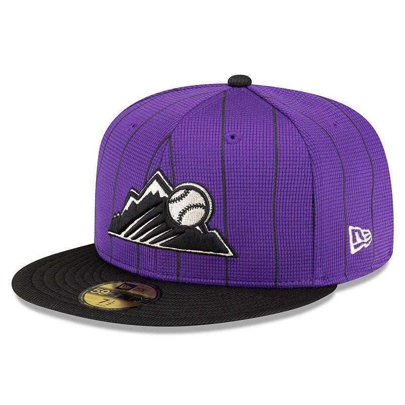 Mens New Era Colorado Rockies 2024 Batting Practice 59FIFTY Fitted Hat Product Image