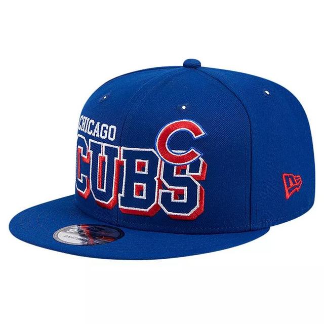 Mens New Era Royal Chicago Cubs Game Day Bold 9FIFTY Snapback Hat Product Image