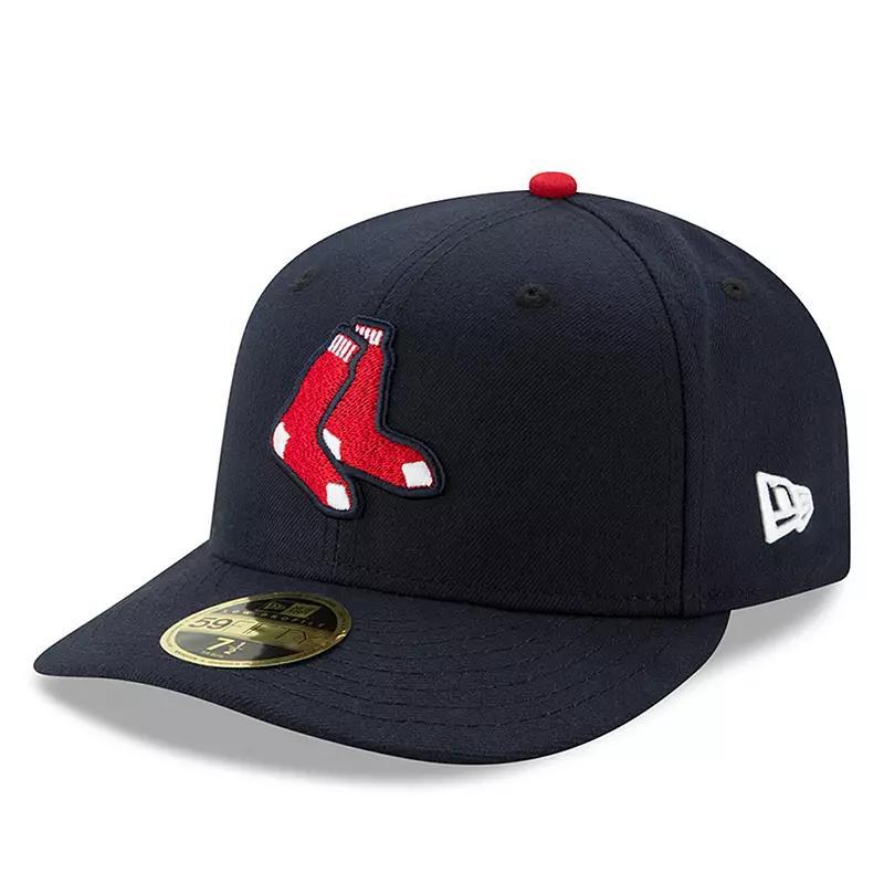 Mens New Era Boston Red Sox Alternate Authentic Collection On-Field Low Profile 59FIFTY Fitted Hat Blue Product Image