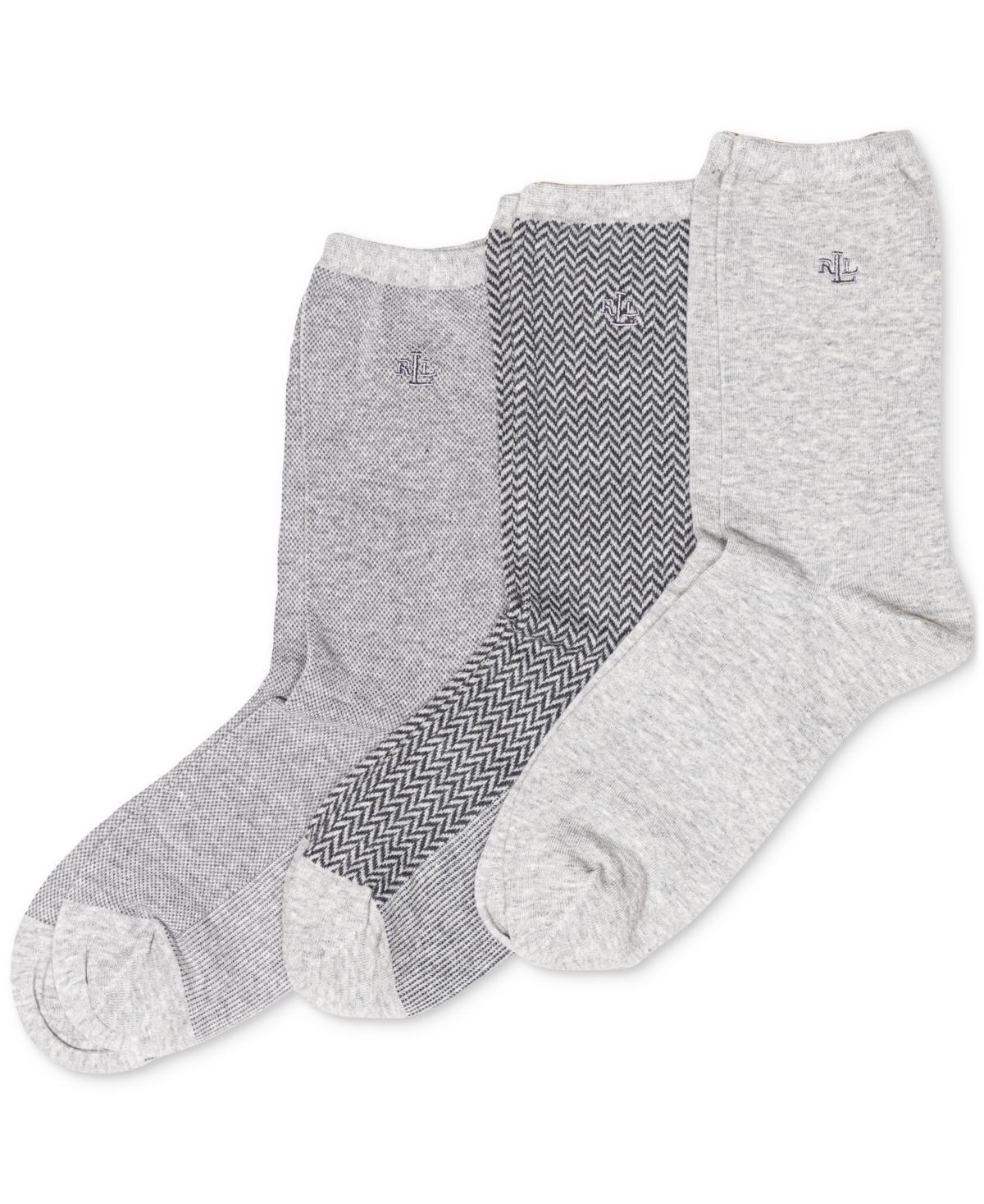 Lauren Ralph Lauren Womens Tweed Cotton Trouser 3 Pack Socks Product Image