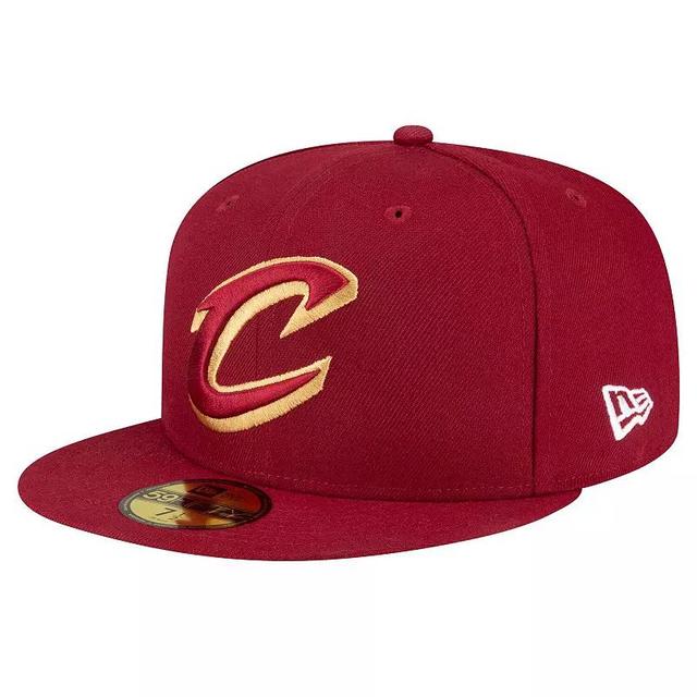 Mens New Era Wine Cleveland Cavaliers 59FIFTY Fitted Hat Product Image