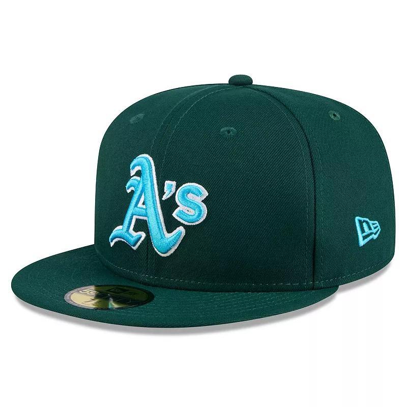 Mens New Era Oakland Athletics 2024 Fathers Day 59FIFTY Fitted Hat Product Image