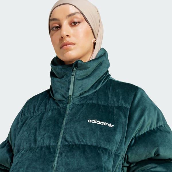 Regen Velvet Down Puffer Jacket Product Image