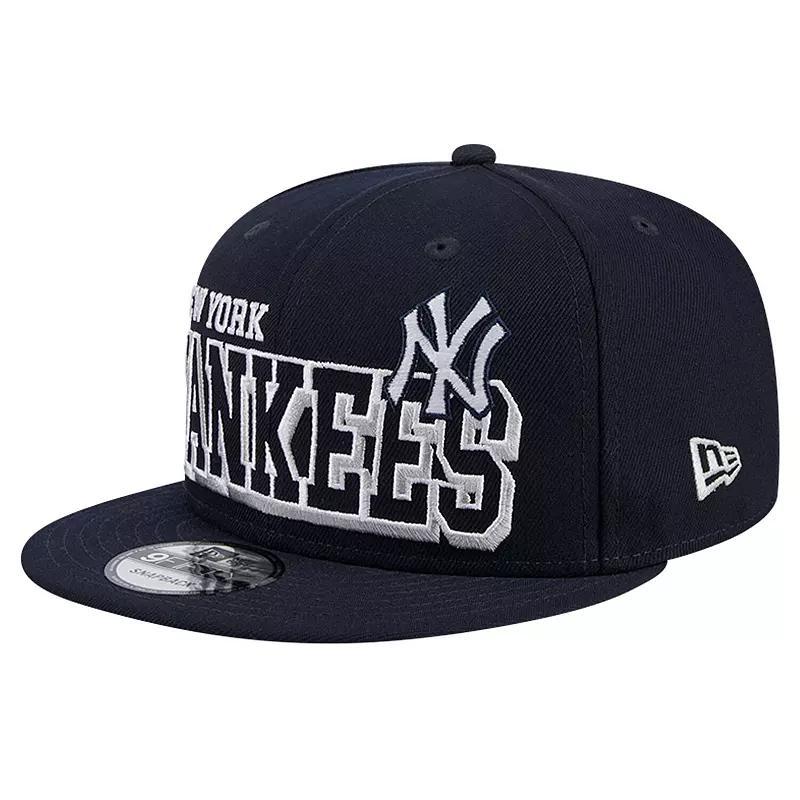 Mens New Era New York Yankees Game Day Bold 9FIFTY Snapback Hat, Blue Product Image