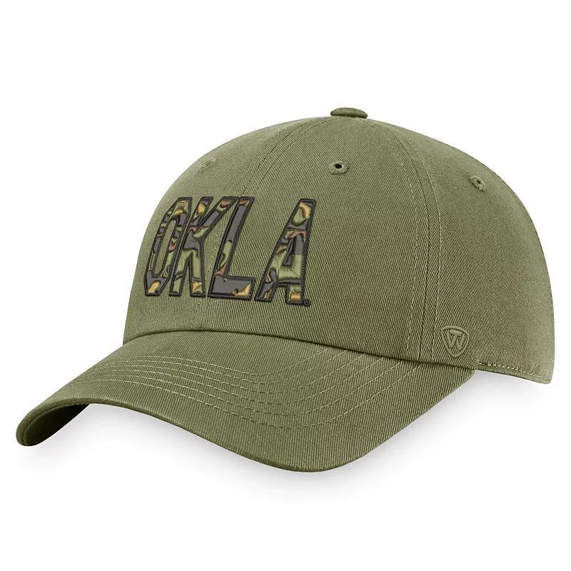 Mens Top of the World Olive Nebraska Huskers OHT Military Appreciation Unit Adjustable Hat Product Image