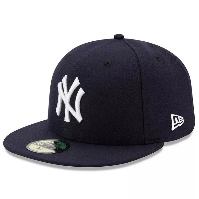 Mens New Era New York Yankees Game Authentic Collection On-Field 59FIFTY Fitted Hat Blue Product Image