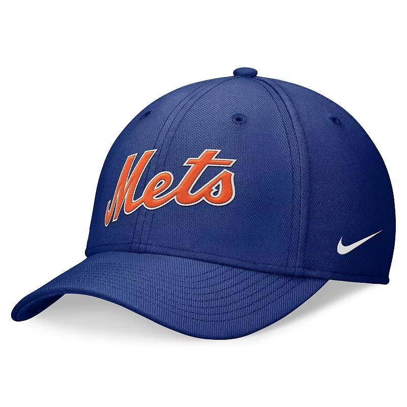 Mens Nike Royal New York Mets Primetime Performance SwooshFlex Hat Product Image