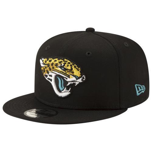 Mens New Era Jacksonville Jaguars Basic 9FIFTY Adjustable Snapback Hat Product Image