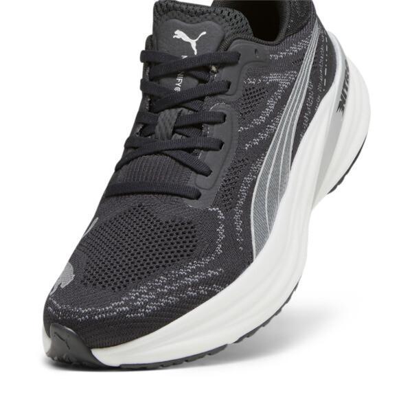 PUMA Magnify NITRO™ 2 Men's Running Shoes in Black/White/Silver Product Image