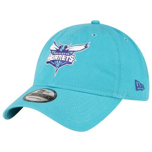 Mens New Era Teal Charlotte Hornets Team 2.0 9TWENTY Adjustable Hat Product Image