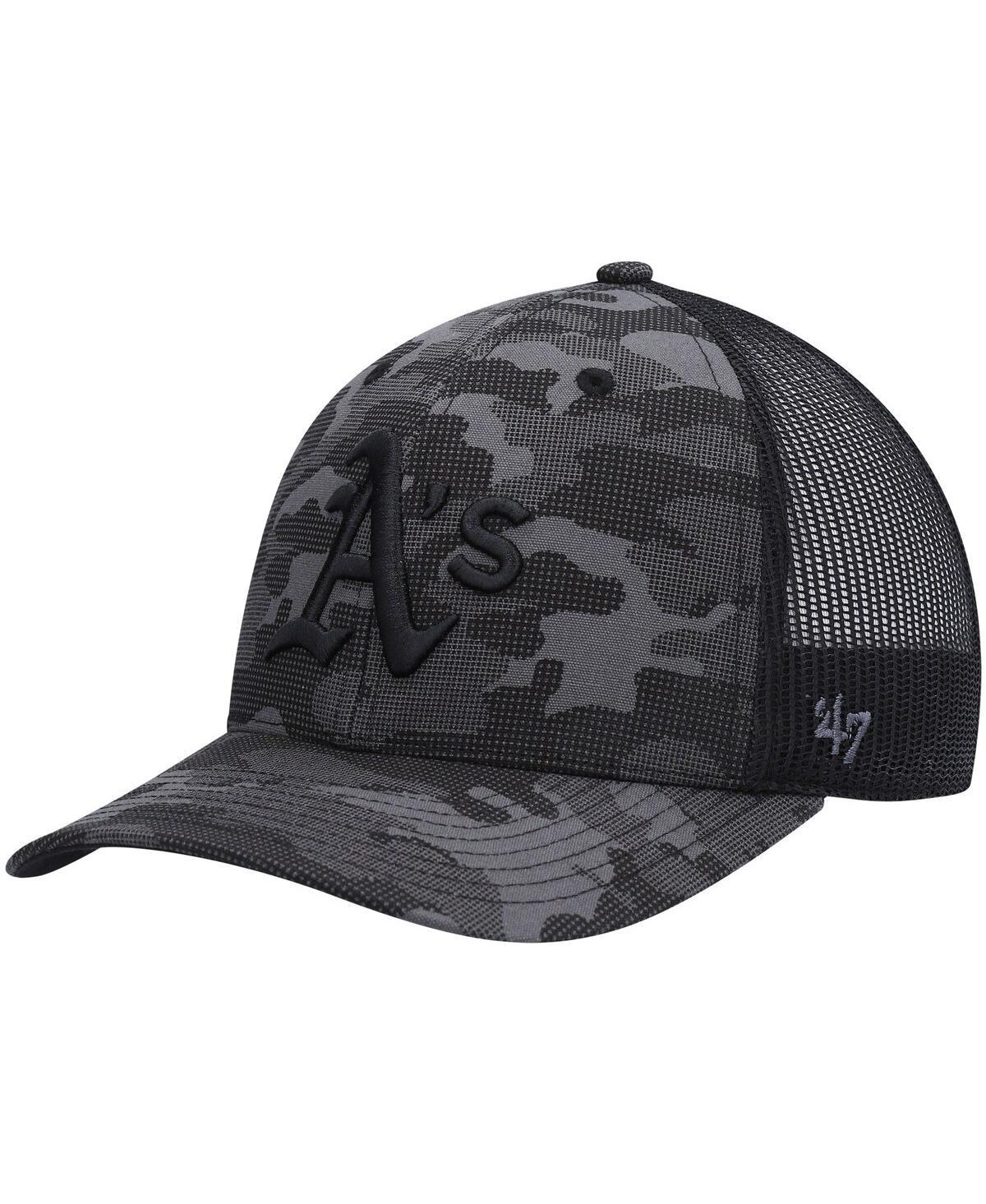 Mens 47 Camo Oakland Athletics Tonal Trucker Snapback Hat - Camo Product Image