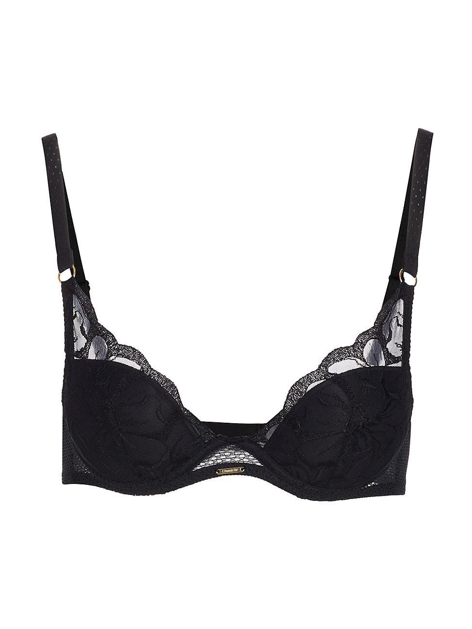 Chantelle Lingerie Fleurs Underwire Plunge Bra Product Image