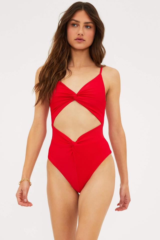 Aviva One Piece Red Product Image